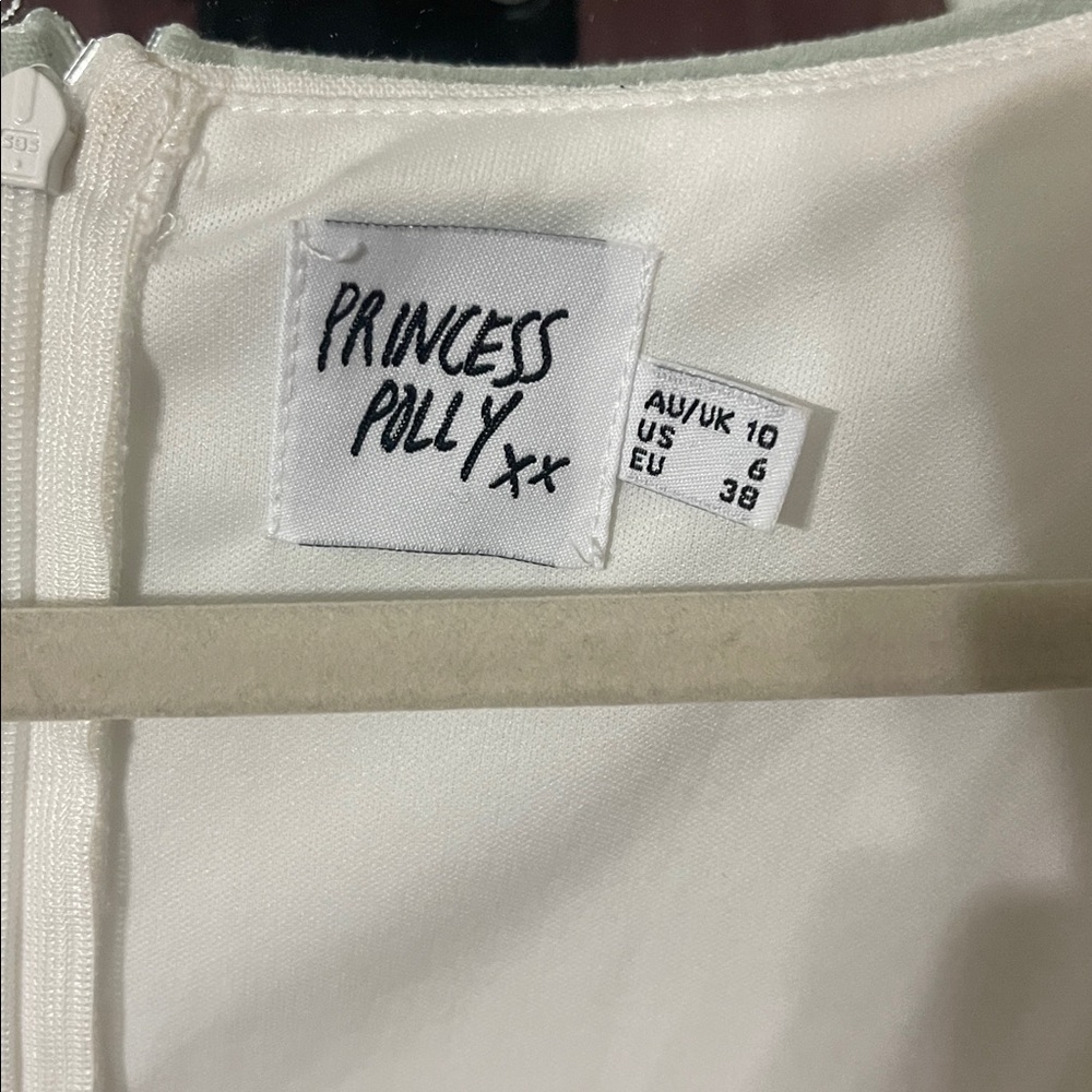 Princess Polly White Mini Dress - Picture 4 of 4
